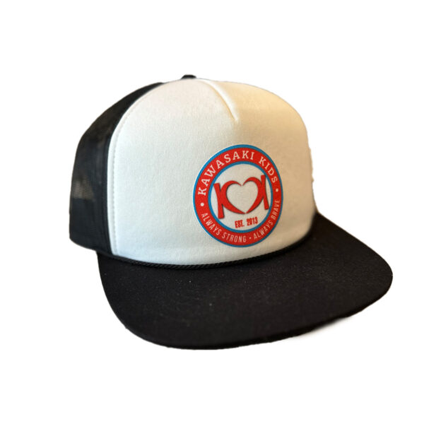 KKF Badge Black/White Trucker Hat