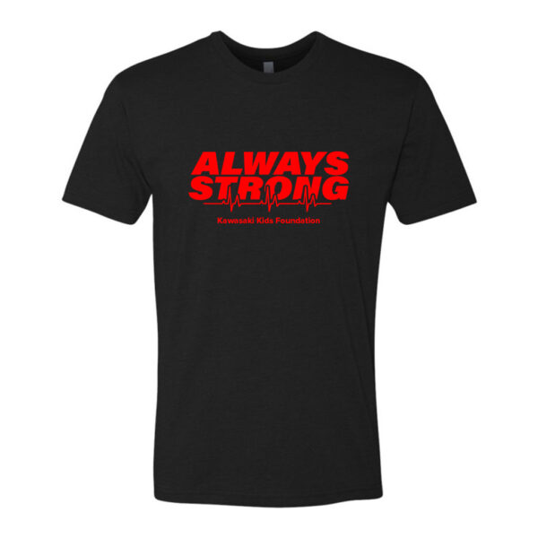 Always Strong Heart Beat Tshirt - Image 3
